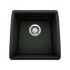 Performa SILGRANIT 17" Undermount Bar Sink - Coal Black, 442938