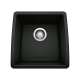 Performa SILGRANIT 17" Undermount Bar Sink - Coal Black, 442938