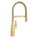 Rivana Semi-Pro Pull-Down Dual-Spray Kitchen Faucet - Satin Gold, 442984