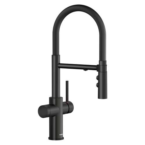 Catris Flexo Filter-Ready Semi-Pro Pull-Down Dual-Spray Kitchen Faucet - Matte Black, 442992