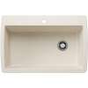 Diamond SILGRANIT 33.5" Super Single Dual Mount Kitchen Sink - Soft White, 443072