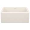 Ikon SILGRANIT 27" Single Bowl Apron-Front Farmhouse Sink - Soft White, 443075
