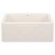 Ikon SILGRANIT 27" Single Bowl Apron-Front Farmhouse Sink - Soft White, 443075