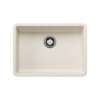 Precis SILGRANIT 25" ADA Single Bowl Undermount Kitchen Sink - Soft White, 443082