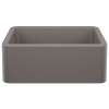 Ikon SILGRANIT 27" Single Bowl Apron-Front Farmhouse Sink - Volcano Gray, 443112