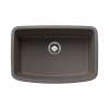 Valea SILGRANIT 27" Single Bowl Undermount Kitchen Sink - Volcano Gray, 443127