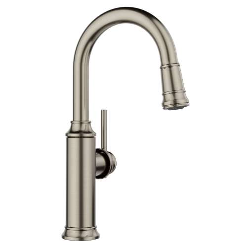 Empressa Pull-Down Bar Faucet - Satin Platinum, 443247