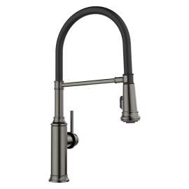 Empressa Semi-Pro Pull-Down Dual-Spray Kitchen Faucet - Satin Dark Steel, 443264