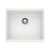 Precis SILGRANIT 21" Single Bowl Undermount Kitchen Sink - White, 513426