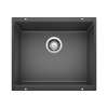 Precis SILGRANIT 21" Single Bowl Undermount Kitchen Sink - Anthracite, 513428