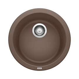 BLANCORONDO SILGRANIT 18" Dual Mount Bar Sink - Café, 515803