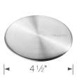 Capflow Decorative Drain Cover - Stainless, 517666