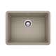Precis SILGRANIT 24" Single Bowl Undermount Kitchen Sink - Truffle, 522417