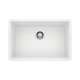Precis SILGRANIT 27" Single Bowl Undermount Kitchen Sink - White, 522429