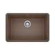 Precis SILGRANIT 27" Single Bowl Undermount Kitchen Sink - Café, 522433