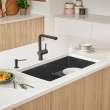 526367-M Linus Single-Lever Pull-Out Kitchen Faucet with 1.5 GPM in Anthracite