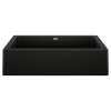 Vintera SILGRANIT 30" Single Bowl Apron-Front Farmhouse Sink - Coal Black, 526545