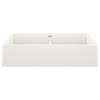 KA-526550 Vintera 33" Equal Double Apron Sink Kit in White