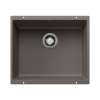 Precis SILGRANIT 21" Single Bowl Undermount Kitchen Sink - Volcano Gray, 527414