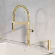Culina Mini II Pull-Down Dual-Spray Kitchen Faucet - Satin Gold, 527483