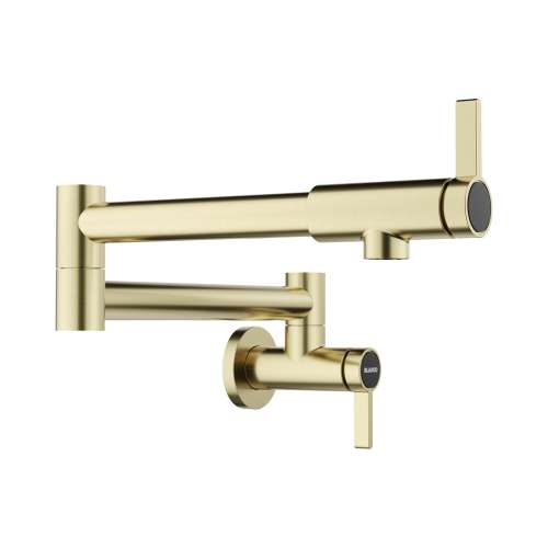 Culina II Wall-Mounted Pot Filler - Satin Gold, 527488