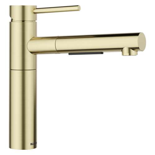 Alta II Low Arc Pull-Out Dual-Spray Kitchen Faucet - Satin Gold, 527561