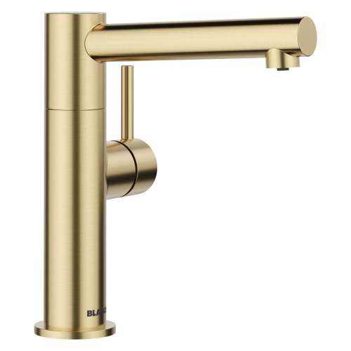 Alta II Low Arc Beverage Faucet - RO Compatible - Satin Gold, 527566