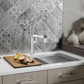 18-In X 33-In Double-Basin Stainless Steel Undermount Residential Kitchen Sink in Satin