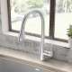 Kitchen Faucet With Pull-Down Spray 1.5 gpm in Stainless Finish