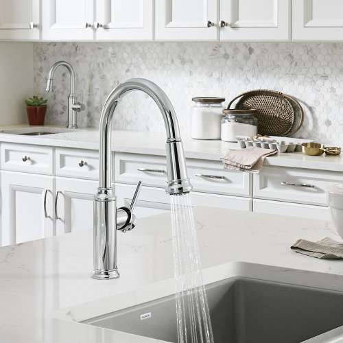 Empressa 1.5 GPM Kitchen Faucet With Pull-Down Spray
