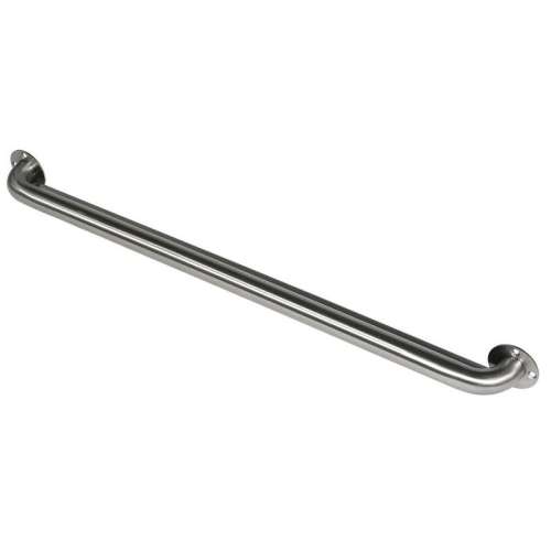 36-in L Stainless Steel Front Mounted Grab Bar, Satin