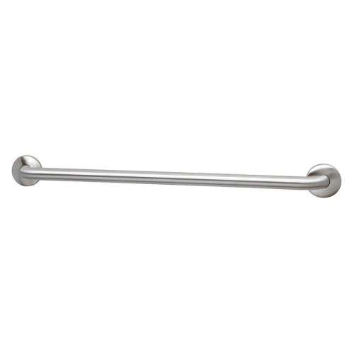 36-in L Stainless Steel Concealed Wall Mount Grab Bar, Peened Safety Finish