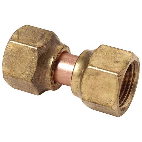 1/4 in. O.D. Tube, Both Ends Swivel Flare Nut Connector