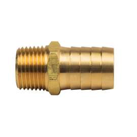 Insert 3/4in X1/2in Brass BARBXMPT Lead Free