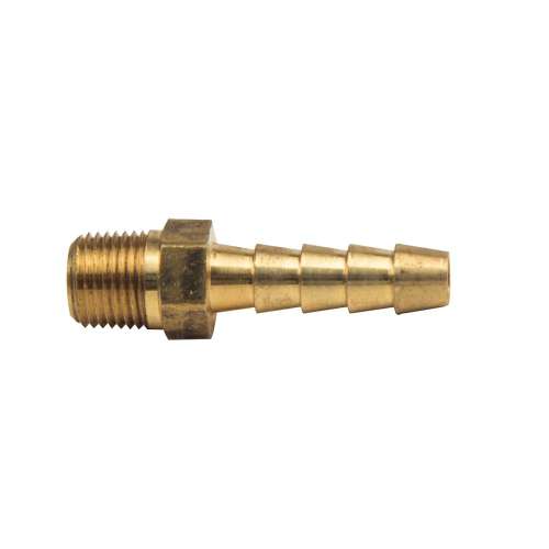 Insert 1/4in X1/8in Brass BARBXMPT Lead Free