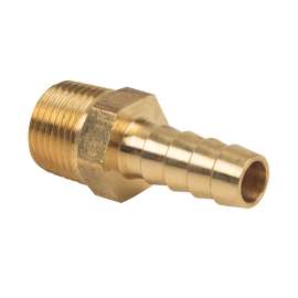 Insert 3/8in X3/8in Brass BARBXMPT Lead Free