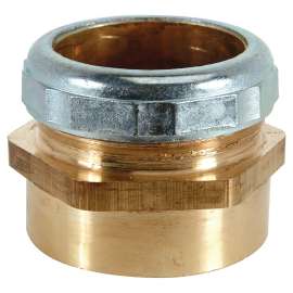 1-1/2 in. O.D. Tube x 1-1/2 in. FIP Compression Female Waste Connector