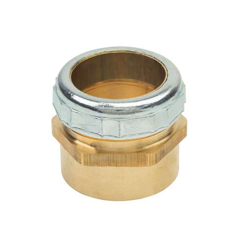 1-1/4 in. O.D. Tube x 1-1/4 in. I.D. Female Sweat Compression Female Sweat Waste Connector