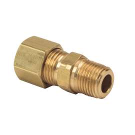 Adapter 1/4in X1/8in Brass CMPXMIP Lead Free