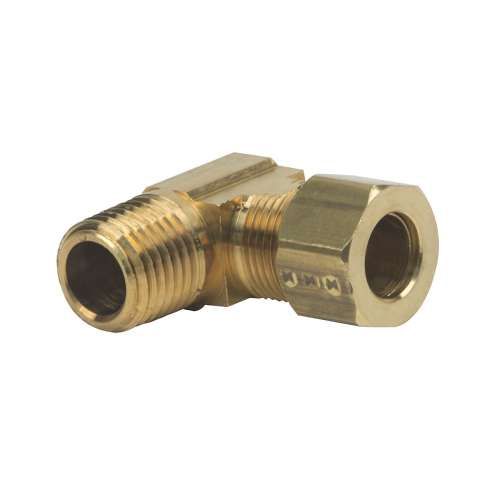 3/8 in. O.D. Tube x 1/4 in. MIP Compression Male Reducing Elbow