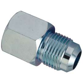 1/2 in. OD Flare x 1/2 in. FIP, Steel Flare Female Adaptor