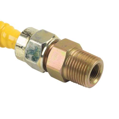 3/8 in. FIP x 3/8 in. MIP ProCoat Gas Connector