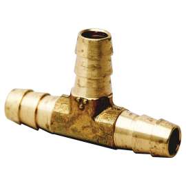 3/8 in. I.D. Hose Barb, All 3 Ends Hose Barb Tee