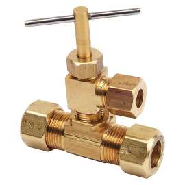3/8 in. O.D. Comp x 3/8 in. O.D. Comp With 1/4 in. O.D. Comp Humidifier/Ice Maker Valve