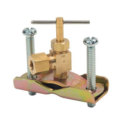 For 3/8 in. to 1 in. O.D. Tube Self-Piercing Needle Valve Kit