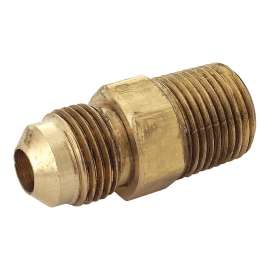 3/8 in. OD Flare x 3/8 in. MIP, Steel Flare Male Adaptor