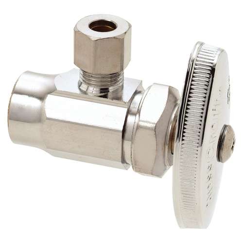 1/2 in. Nom Sweat x 1/4 in. O.D. Comp - Angle Multi-Turn Stop