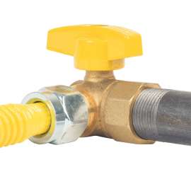 5/8 in. OD Flare (15/16-16 Thread) x 3/4 in. FIP Gas Ball Valve