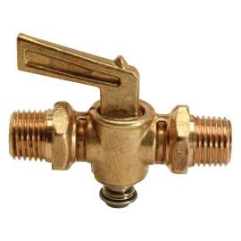 1/4 in. MIP, Both Ends Male Drain Cock