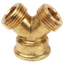 3/4 in. Female Hose Thread x 3/4 in. Male Hose Thread x 3/4 in. Male Hose Thread Y Hose Fitting
